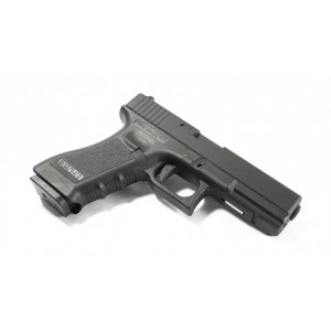 Модель пистолета Glock 17, KP-17, GBB, металл, черный, СО2 (KJW)